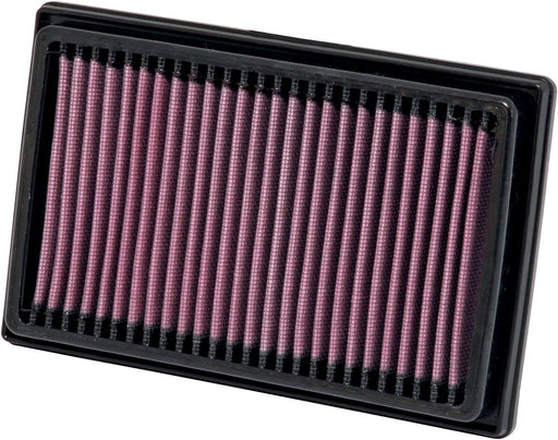 K & N OE Replacement High-Flow Air Filter for 2008-2012 CAN AM (BRP) SPYDER 990 Black Red