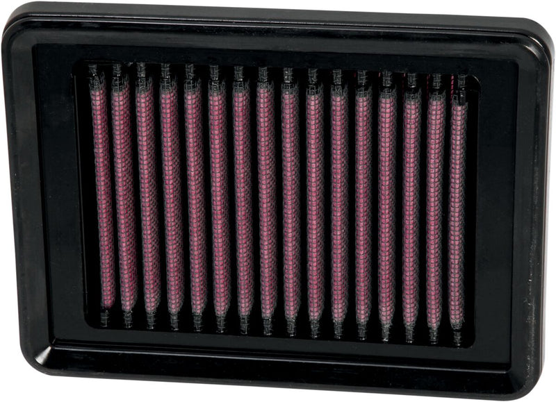 K & N OE Replacement High-Flow Air Filter for 2008-2018 YAMAHA Black Red