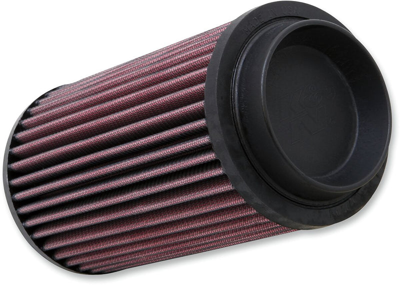 K & N OE Replacement High-Flow Air Filter for 2009-2014 POLARIS SPORTSMAN Black Red