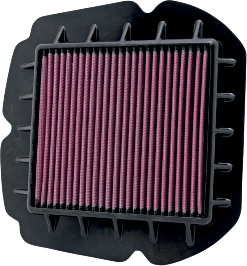 K & N OE Replacement High-Flow Air Filter for 1999-2026 SUZUKI Black Red