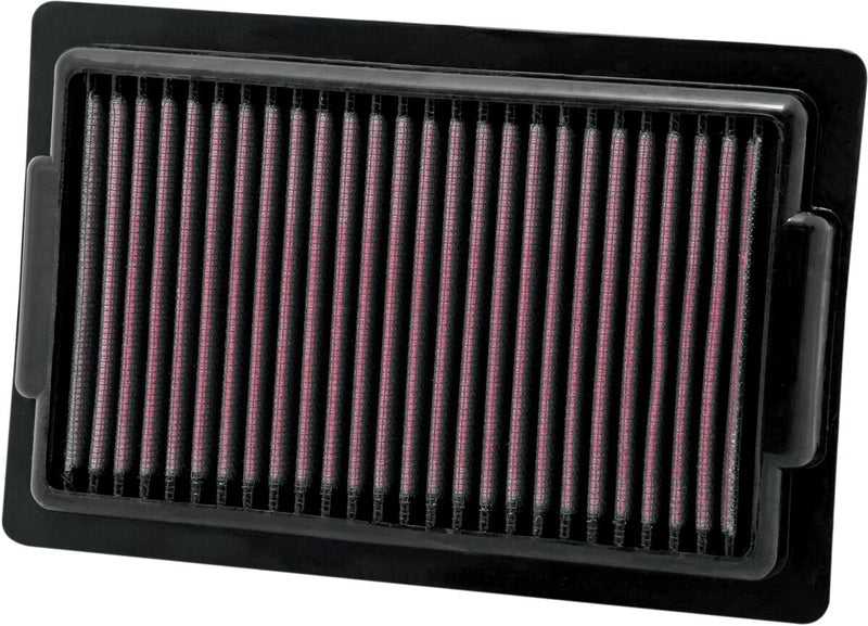 K & N OE Replacement High-Flow Air Filter for 2009-2020 YAMAHA VMX 1700 ABS Black Red