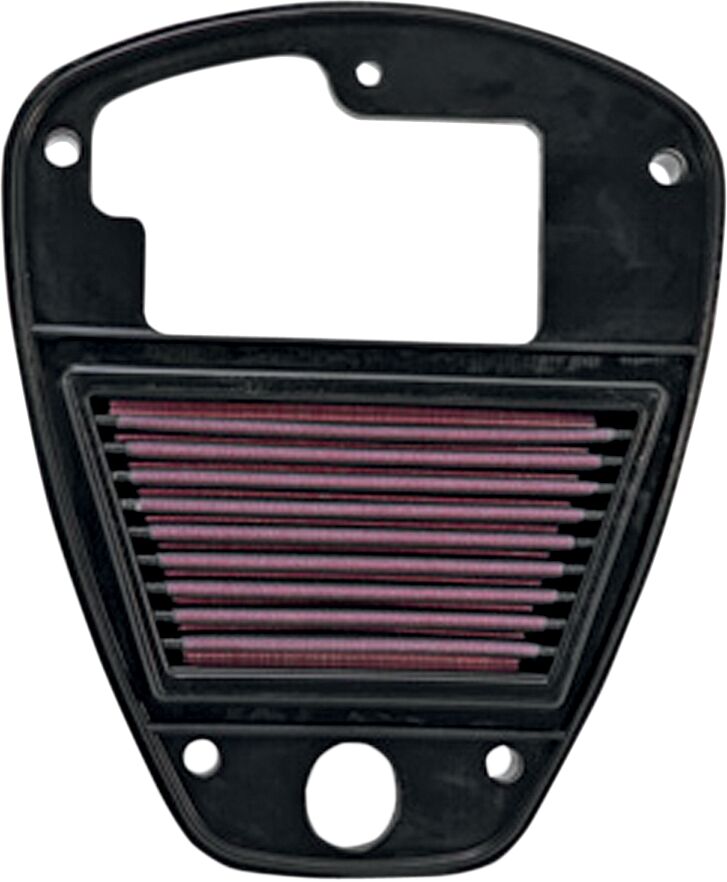 K & N OE Replacement High-Flow Air Filter for 2006-2025 KAWASAKI VN 900 Black Red