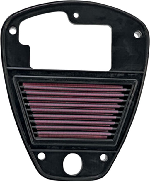 K & N OE Replacement High-Flow Air Filter for 2006-2025 KAWASAKI VN 900 Black Red