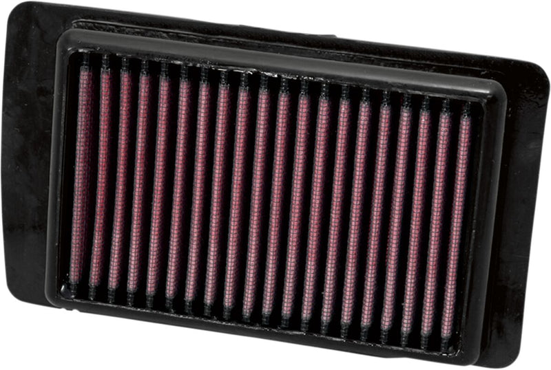 K & N OE Replacement High-Flow Air Filter for 2006-2017 VICTORY Black Red