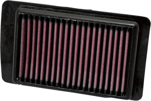 K & N OE Replacement High-Flow Air Filter for 2006-2017 VICTORY Black Red
