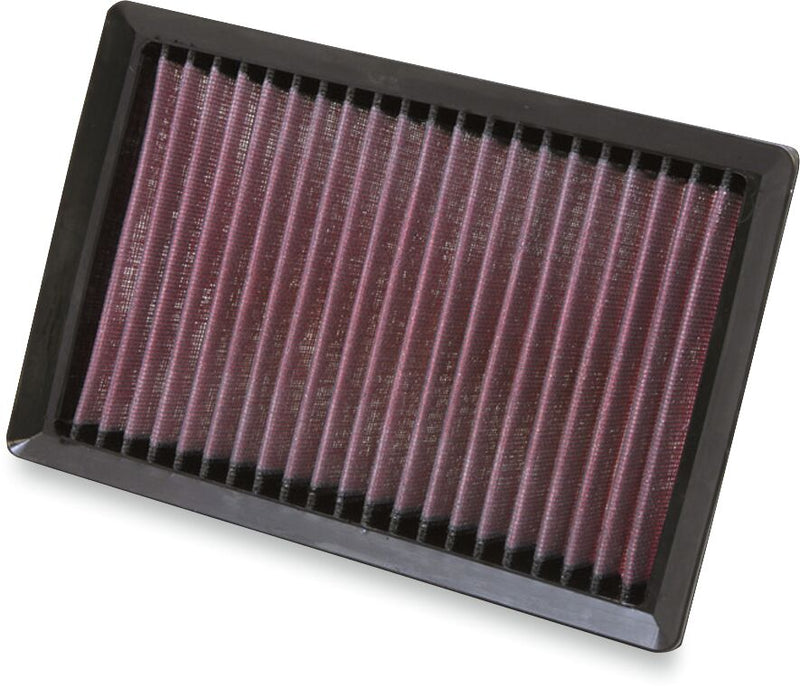 K & N Sportbike Race-Spec High-Flow Air Filter for 2010-2020 BMW S 1000 Air Filter Race Specific Black Red