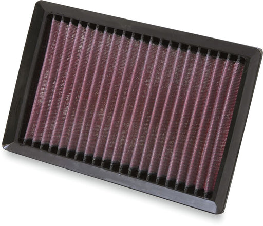 K & N Sportbike Race-Spec High-Flow Air Filter for 2010-2020 BMW S 1000 Air Filter Race Specific Black Red
