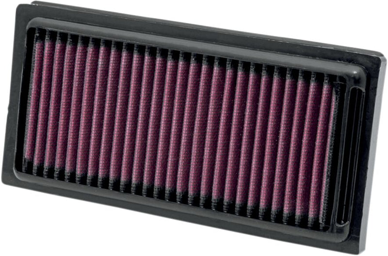 K & N Replacement High-Flow Air Filter for 2008-2013 Harley-Davidson XR 1200 Black Red