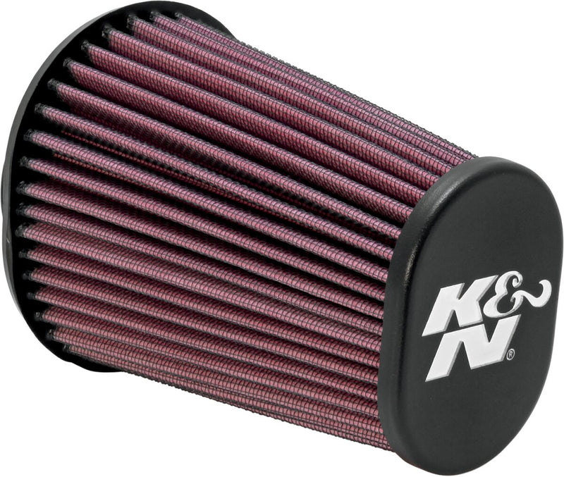 K & N Replacement Air Filter for Aircharger® Air Intake Black Red Clamp-On