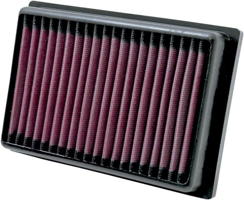 K & N OE Replacement High-Flow Air Filter for 2010-2016, 2019-2025 CAN AM (BRP) Black Red