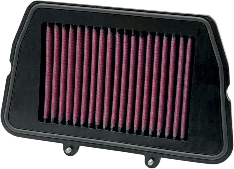 K & N OE Replacement High-Flow Air Filter Black Red