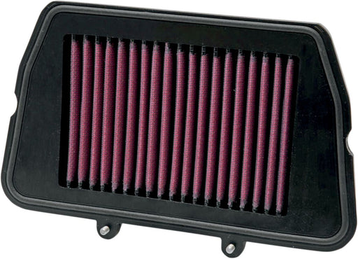 K & N OE Replacement High-Flow Air Filter Black Red