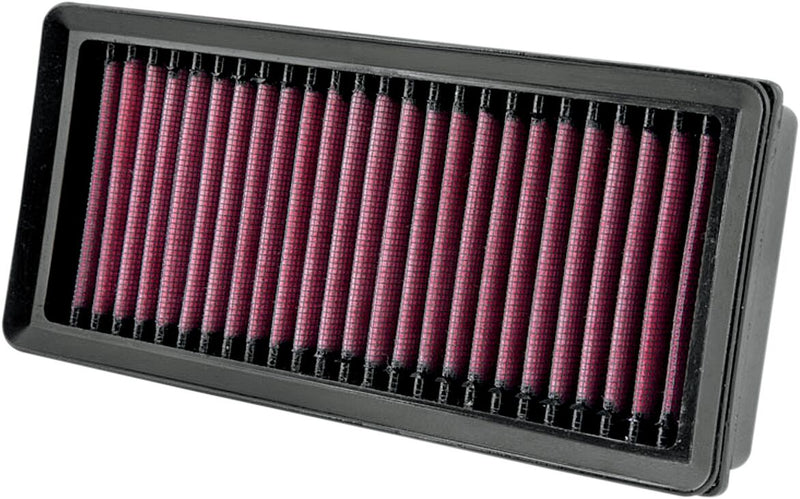 K & N OE Replacement High-Flow Air Filter Black Red