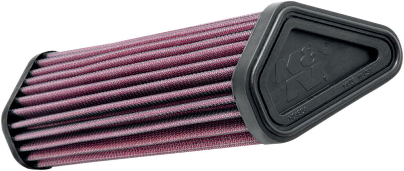 K & N OE Replacement High-Flow Air Filter Black Red