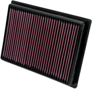 K & N OE Replacement High-Flow Air Filter for 2012-2019 POLARIS RANGER Black Red #PL-5712