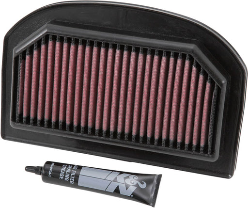 K & N OE Replacement High-Flow Air Filter for 2012-2020, 2022-2026 TRIUMPH TIGER Black Red