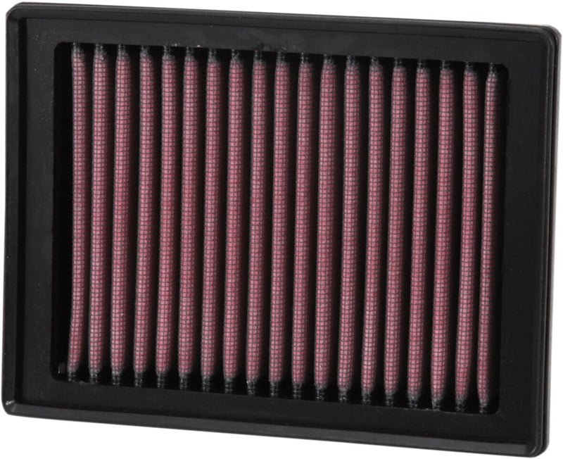 K & N OE Replacement High-Flow Air Filter Black Red Each