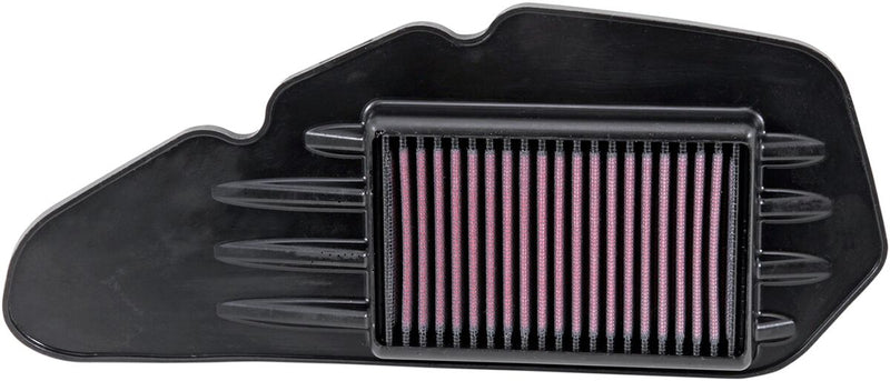 K & N OE Replacement High-Flow Air Filter Black Red Aluminium