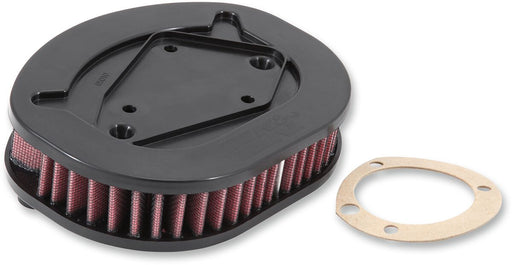 K & N Replacement High-Flow Air Filter for 2012-2022 Harley-Davidson Black Red