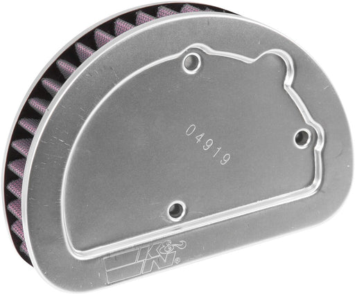K & N Replacement High-Flow Air Filter for 2012-2017 Harley-Davidson Red Silver