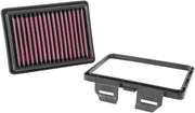 K & N OE Replacement High-Flow Air Filter for 2012-2026 HONDA Black Red Each