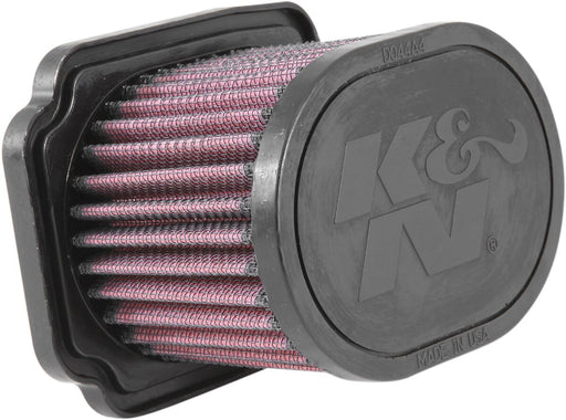 K & N OE Replacement High-Flow Air Filter for 1999-2000, 2014-2026 YAMAHA Black Red
