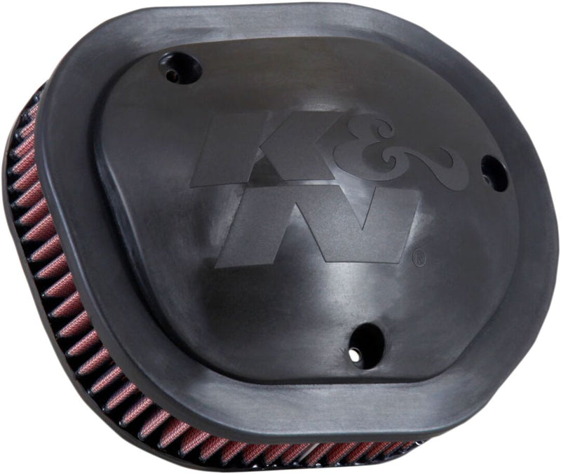 K & N High-Flow Air Filter for 2014-2026 INDIAN Black Red