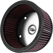 K & N Replacement High-Flow Air Filter for 2014-2017 Harley-Davidson Black Red