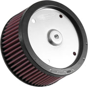 K & N Replacement High-Flow Air Filter for 2014-2017 Harley-Davidson Black Red Each