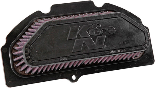 K & N OE Replacement High-Flow Air Filter for 2015-2021 SUZUKI GSX-S 1000 Black Red