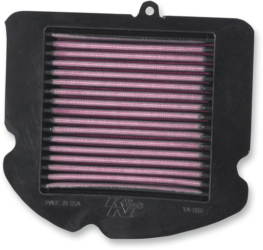 K & N OE Replacement High-Flow Air Filter for 2016-2026 YAMAHA YXZ 1000 R Black Red