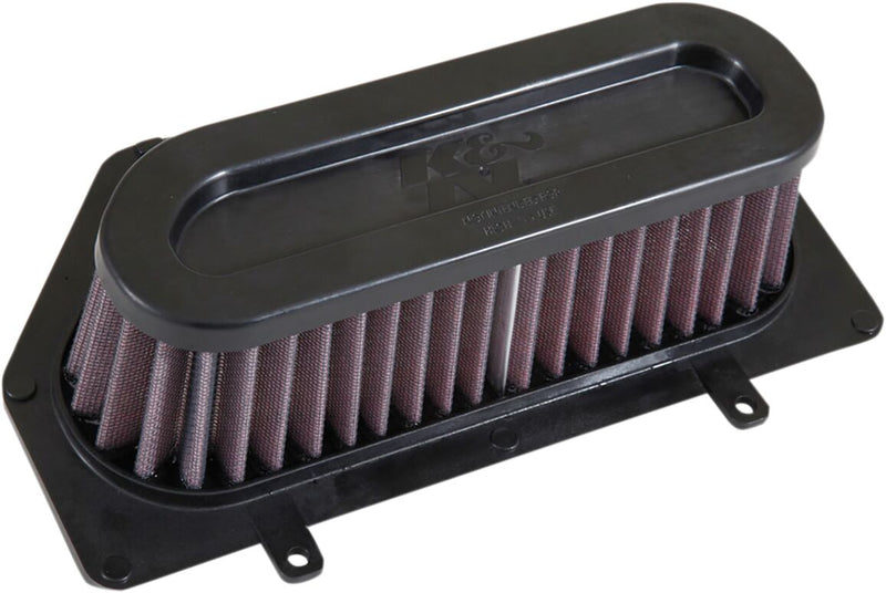 K & N Sportbike Race-Spec High-Flow Air Filter for 2017-2025 SUZUKI GSX-R 1000 Air Filter Race Specific Black Red