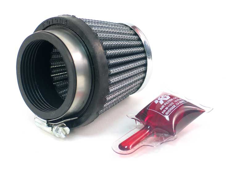 K & N Clamp-On Air Filter High-Flow Each