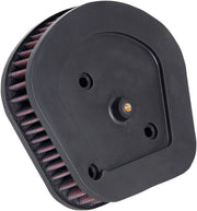 K & N Replacement High-Flow Air Filter for 2011-2016, 2018-2024 Harley-Davidson Black Red