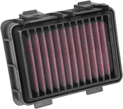 K & N OE Replacement High-Flow Air Filter Black Red