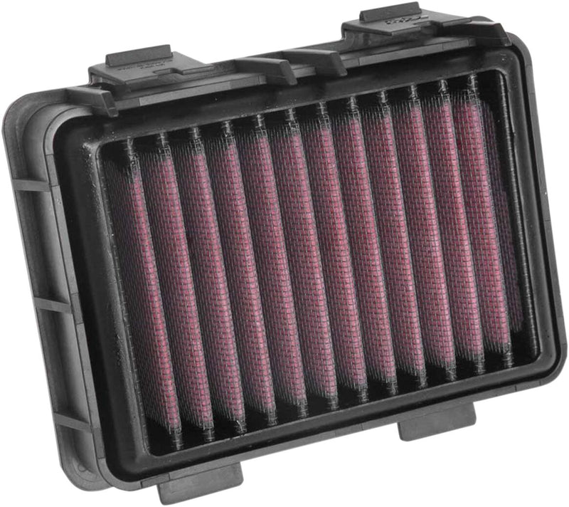 K & N OE Replacement High-Flow Air Filter Black Red