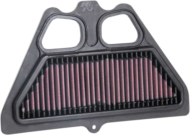 K & N OE Replacement High-Flow Air Filter for 2017-2026 KAWASAKI Black Red