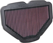 K & N OE Replacement High-Flow Air Filter for 2001-2010, 2012-2026 HONDA GL 1800 Black Red Each