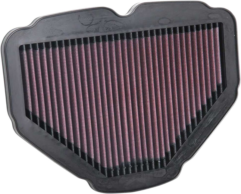 K & N OE Replacement High-Flow Air Filter for 2001-2010, 2012-2026 HONDA GL 1800 Black Red Each
