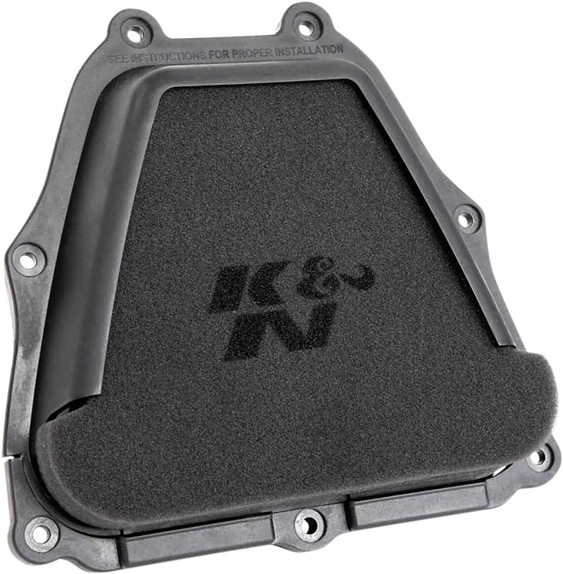 K & N Xstream Series Motocross High-Flow Air Filter for 2015-2023 YAMAHA Black Red Each