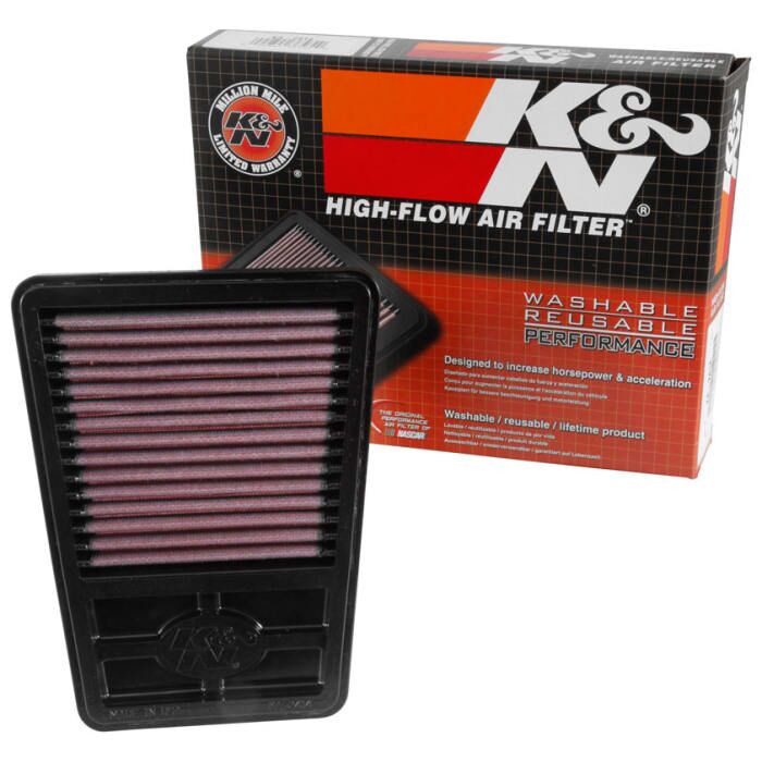K & N OE Replacement High-Flow Air Filter™ for 2015-2026 KAWASAKI Black Red #KA-2414