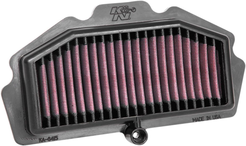 K & N OE Replacement High-Flow Air Filter for 2015-2026 KAWASAKI Black Red