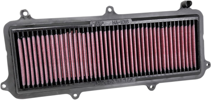 K & N OE Replacement High-Flow Air Filter for 2018-2024 HONDA CB 1000 R K&N Black Red #HA-1018