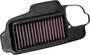 K & N OE Replacement High-Flow Air Filter for 2018-2026 HONDA Z 125 Black Red
