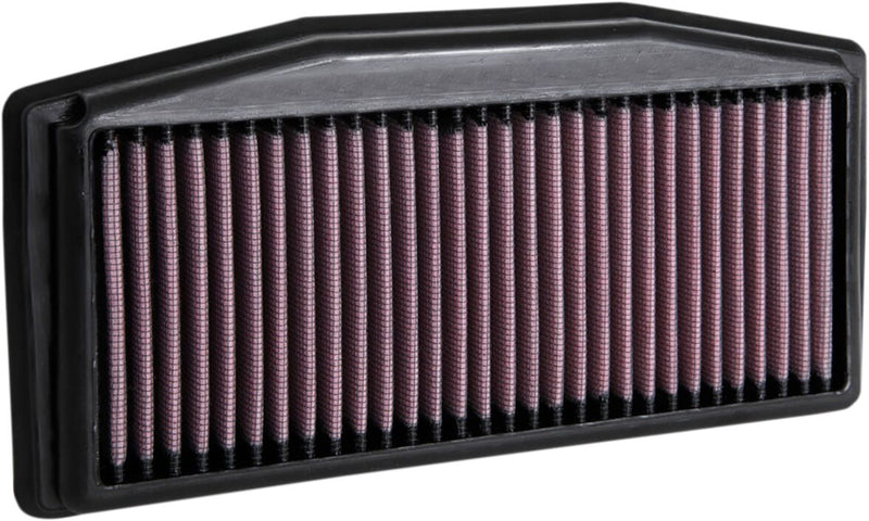 K & N OE Replacement High-Flow Air Filter for 2013, 2017-2026 TRIUMPH STREET TRIPLE Black Red Each