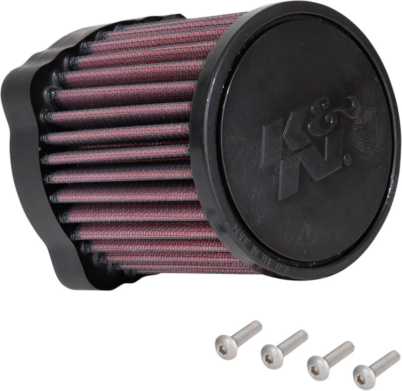 K & N High-Flow Air Filter for 2013-2026 HONDA Black Red