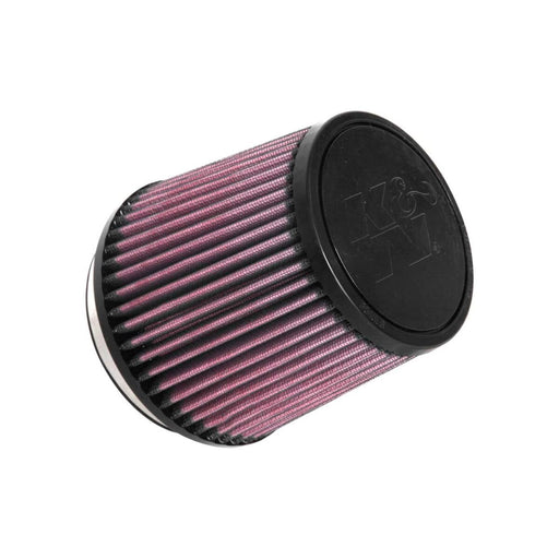 K & N Clamp-On Air Filter Black Red Rubber