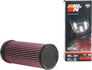 K & N High-Flow Air Filter for 2020-2025, 145931, 157584 CAN AM (BRP) MAVERICK TURBO 900 Black Red Rubber Each