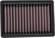 K & N OE Replacement High-Flow Air Filter for 2020-2026 BMW Black Red #BM-1121
