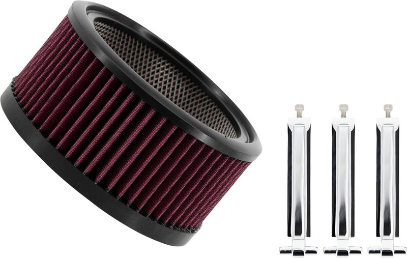 Trask Chrome Big Power Assault Air Filter